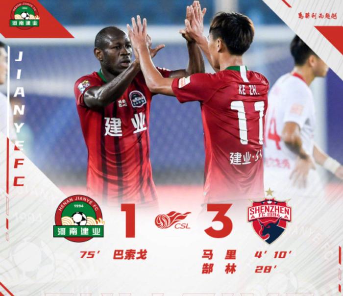 关于河南建业客场大胜深圳佳兆业,赢得关键胜利的信息 关于河南建业客场大胜深圳佳兆业,赢得关键胜利的信息