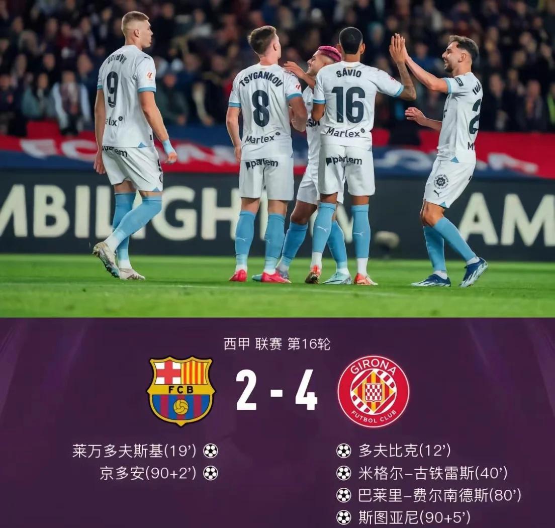 巴塞罗那惨败,小组出线险象环生 巴塞罗那惨败,小组出线险象环生