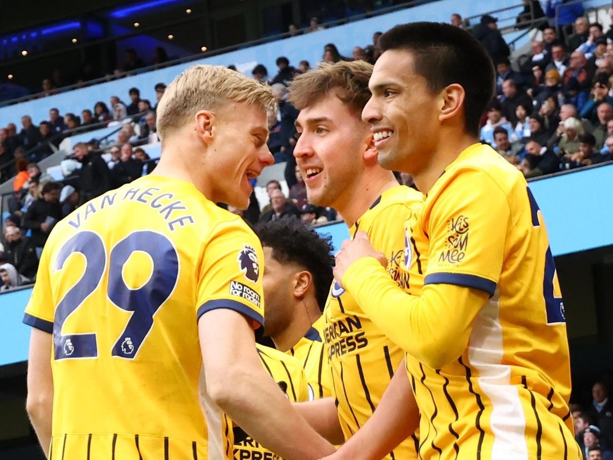 关于布莱顿战平放弃领先优势,双方握手言和的信息 关于布莱顿战平放弃领先优势,双方握手言和的信息