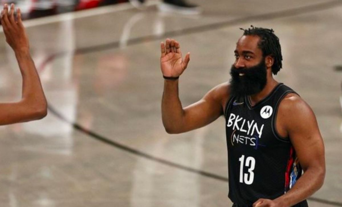 火箭主场逆转篮网，哈登砍下全场最高41分