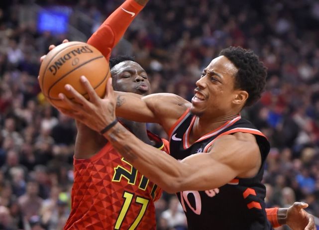 猛龙客场战胜老鹰,取得四连胜 猛龙客场战胜老鹰,取得四连胜